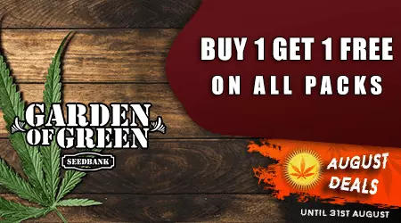Garden of Green Cannabis Seeds Promotion
